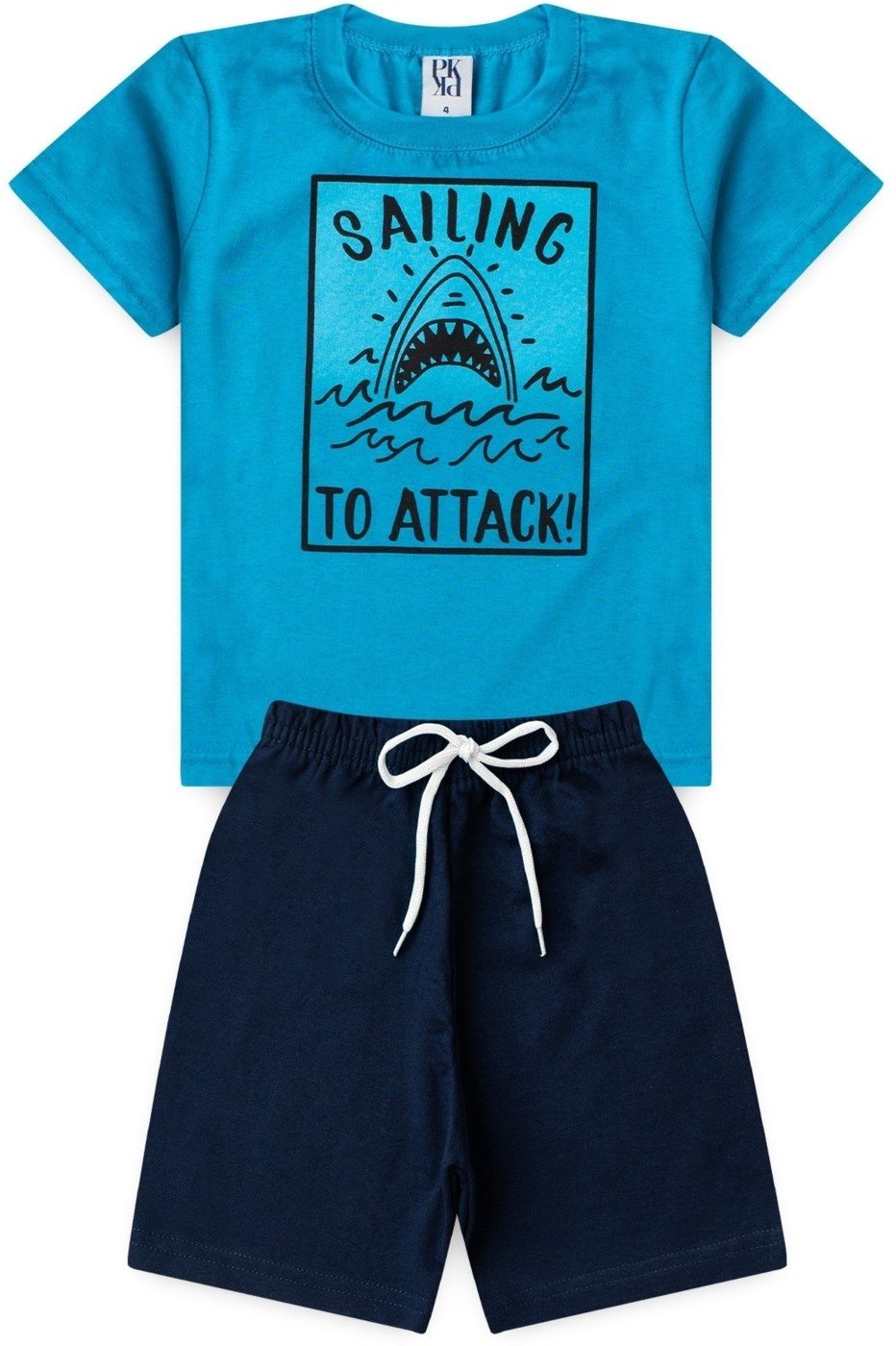 Imagem principal Infantil - Conjunto Platinum Navegando PLATINUM KIDS azul PLATINUM KIDS azul