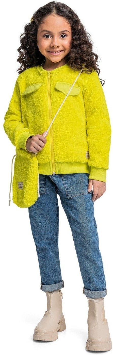Imagem principal Infantil - Jaqueta de Pelinhos para Menina Quimby verde Quimby verde