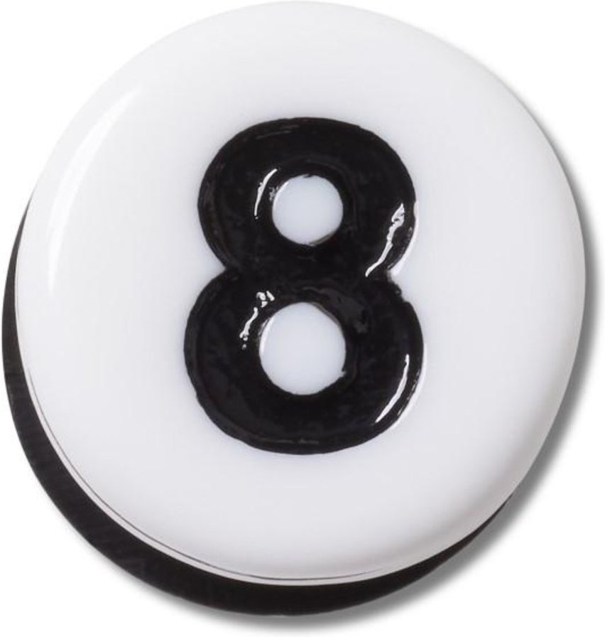 Infantil - Jibbitz™ Número 8 Pequeno