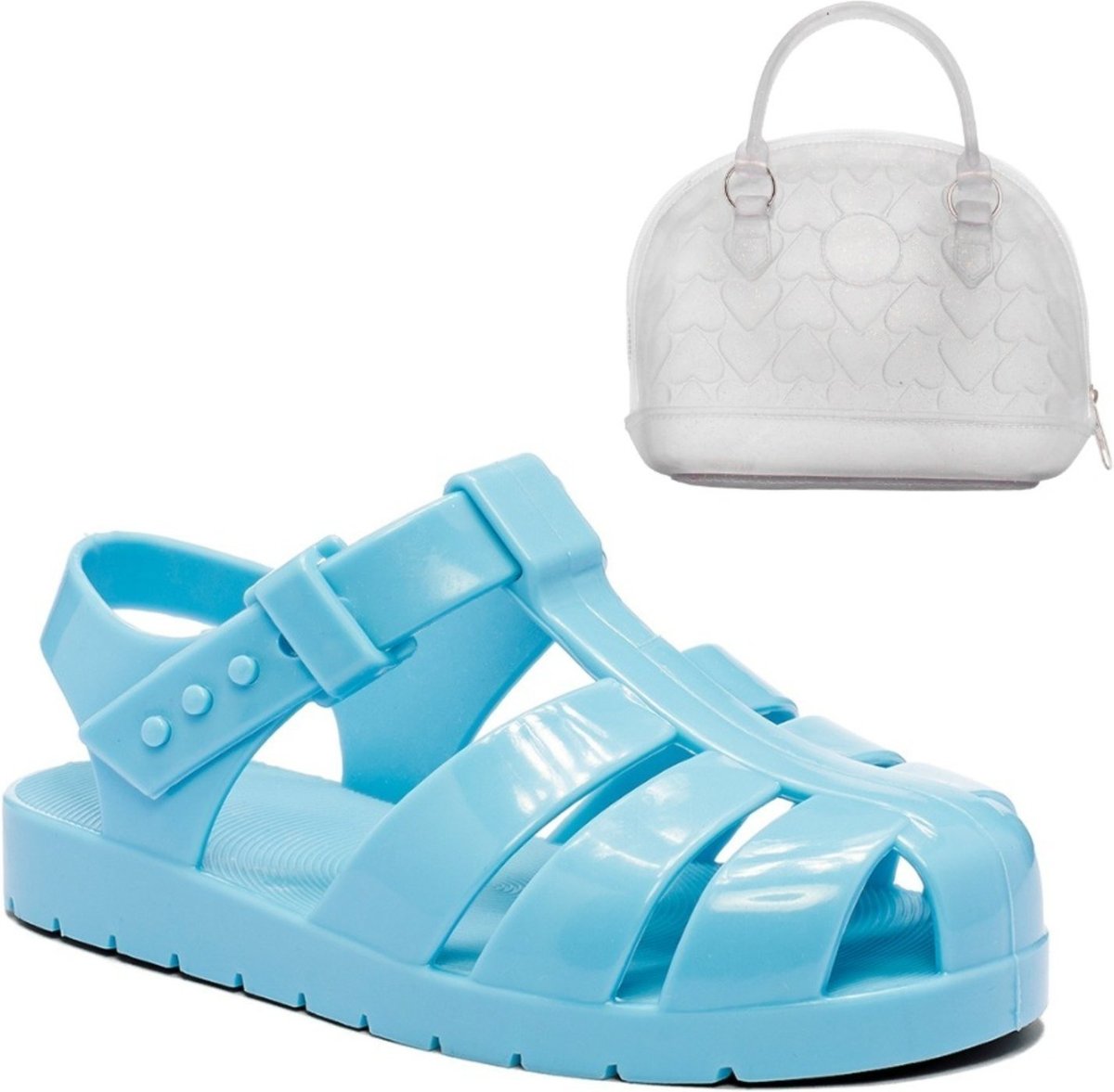 Imagem principal Infantil - Combo Sandalia mais bolsa Menina Funfy 015A azul Funfy azul