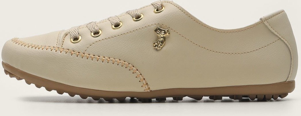 Tênis Sapatênis Feminino Cadarço Confortável Broche Gato