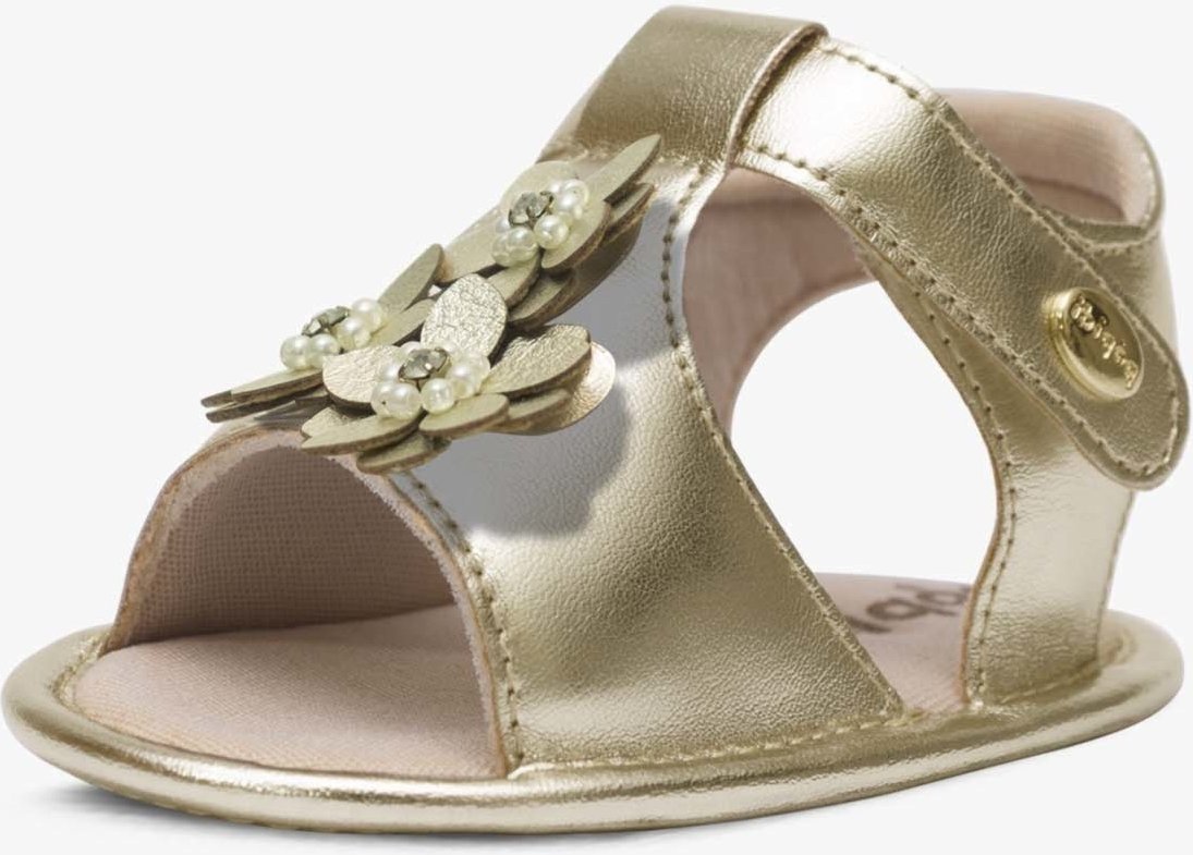 Infantil - Sandalia Casual Pópidi Menina Recem Nascido Flores