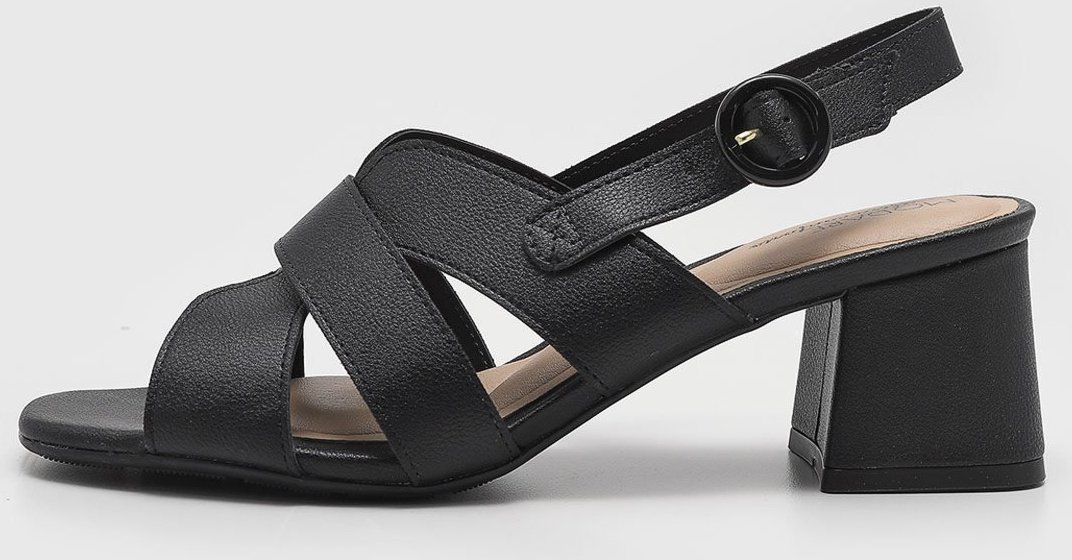 Sandália Modare Tiras Preta