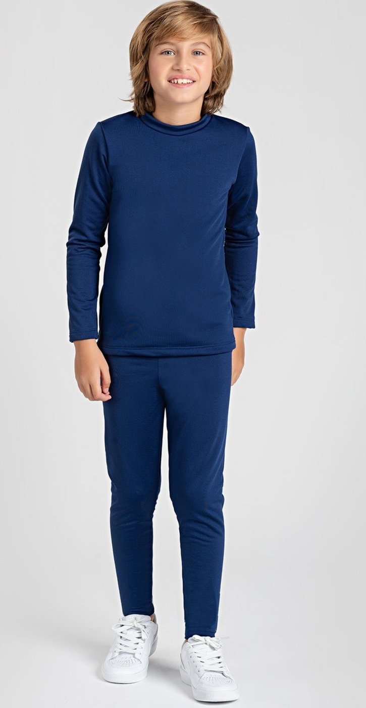 Imagem principal Infantil - CONJUNTO BLUSA + CALÇA TÉRMICA MARINHO VIDA COSTEIRA azul marinho VIDA COSTEIRA azul marinho
