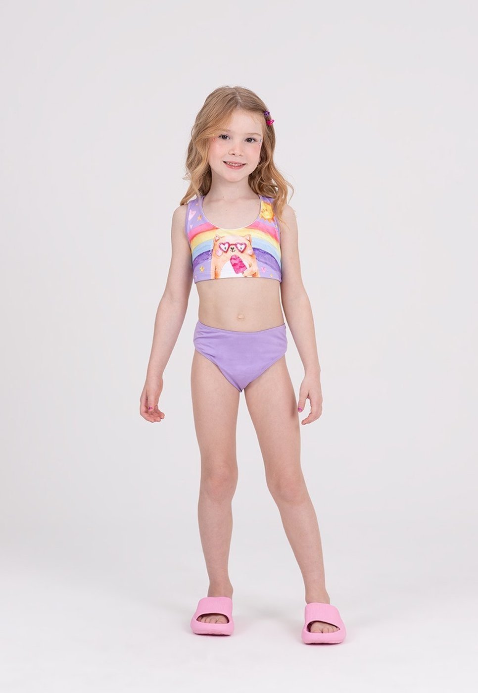 Conjunto Cropped UV 50+ Ursinho