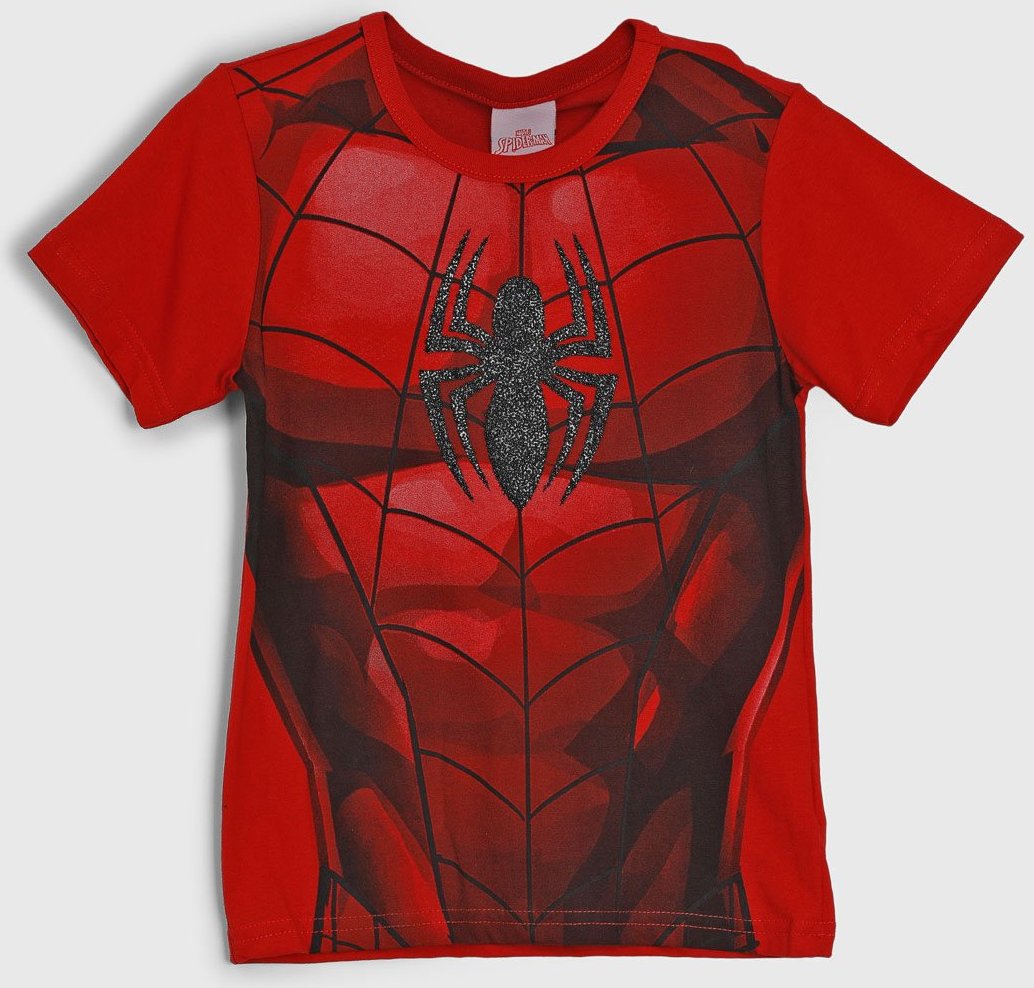 Imagem principal Infantil - Camiseta Brandili Homem-Aranha Vermelha vermelho Brandili vermelho