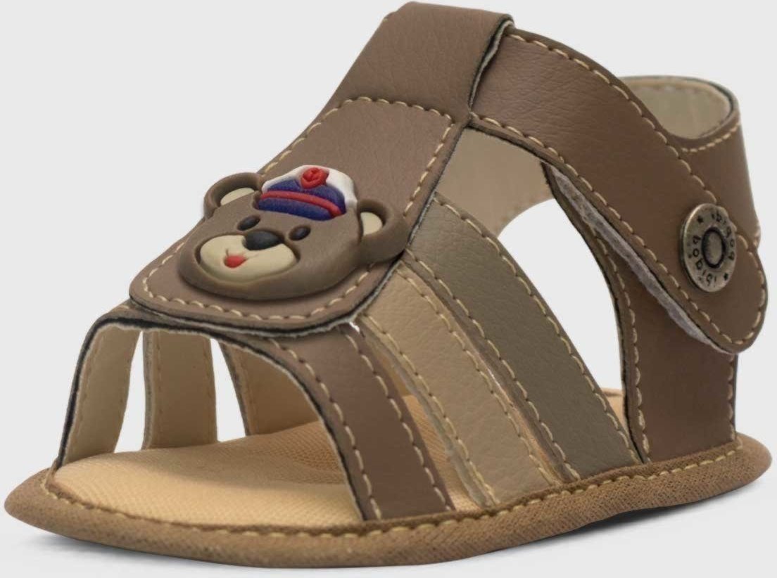 Imagem principal Infantil - Sandália de Urso Menino Recém Nascido Castor Pópidí marrom Pópidí marrom