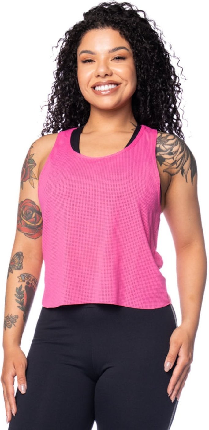 Regata Feminina Estilo do Corpo Dry Neon