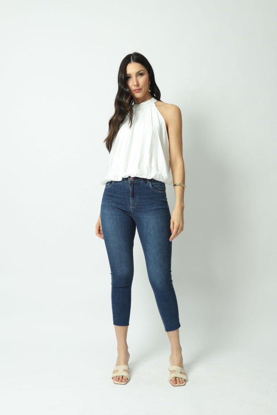 Calça Jeans Skinny 42