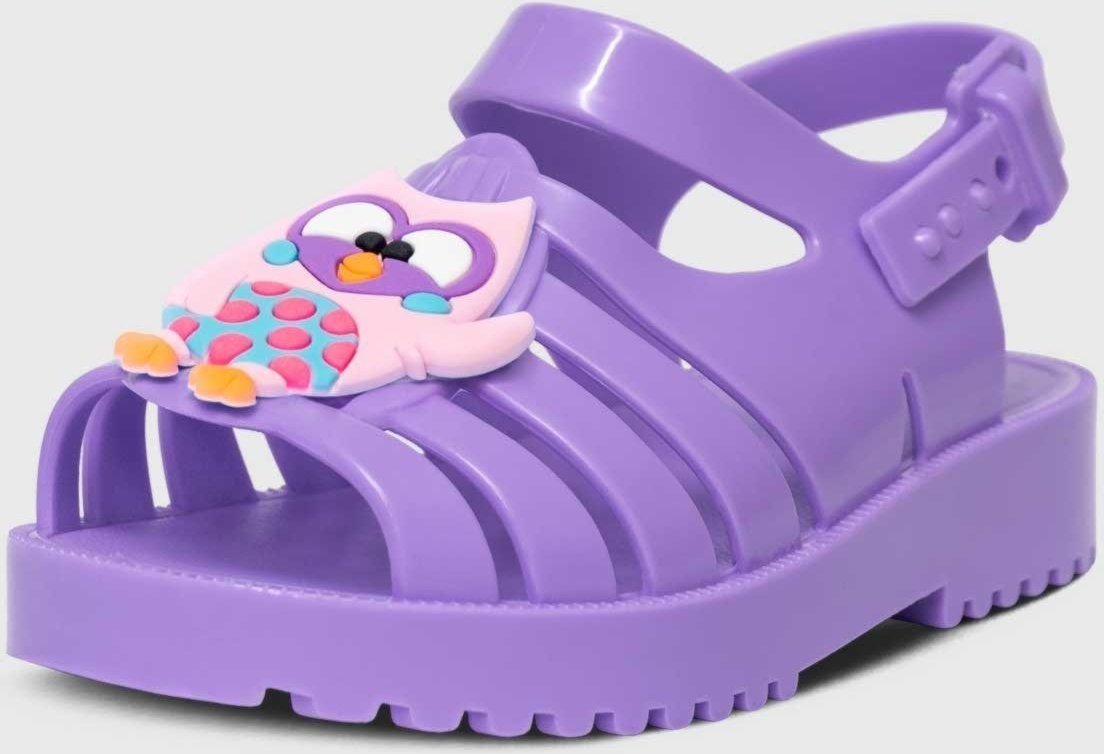 Imagem principal Infantil - Sandália Rasteira Pópidi Menina Emborrachada Coruja azul Pópidí azul