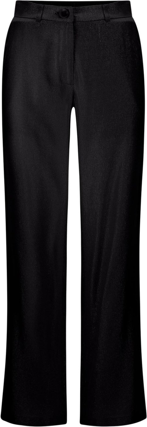 Calça Reta Alfaiataria em Tecido Lurex