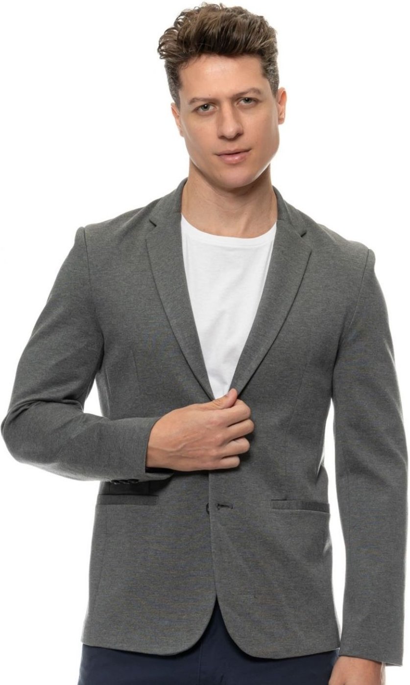 Blazer Masculino Slim Tecnológico com Elastano Antiodor