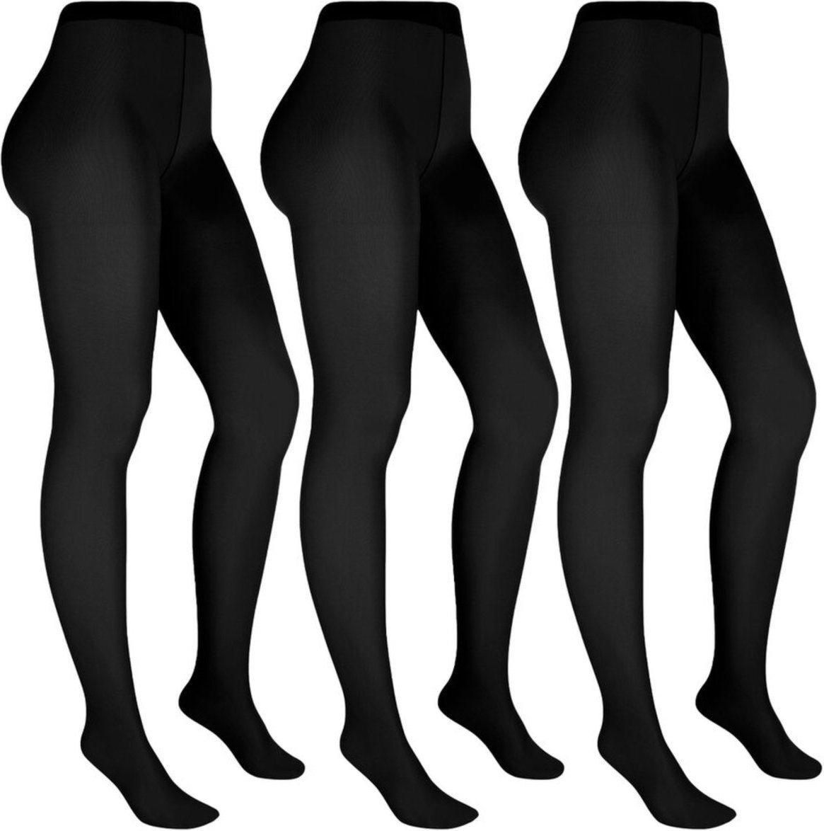 Kit com 3 Meias Calças Fio 20 Europeu Trifil 6308