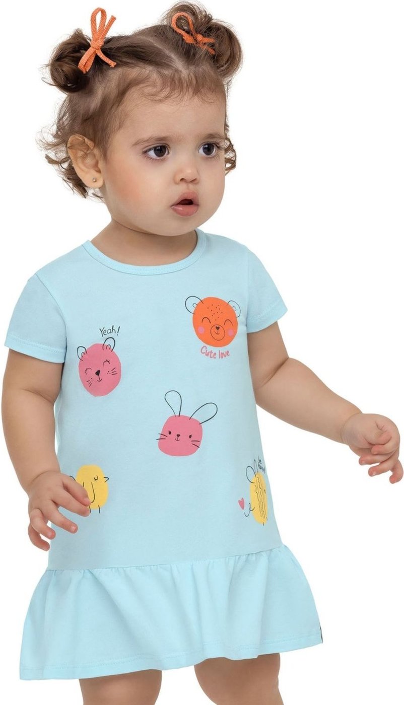 Infantil - Vestido Menina Poás Bichinhos Elian