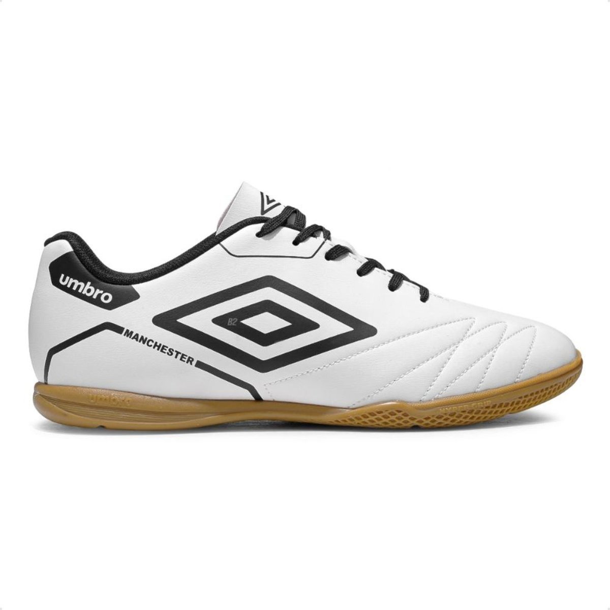 Imagem principal Chuteira Futsal Umbro Manchester Masculino branco Umbro branco