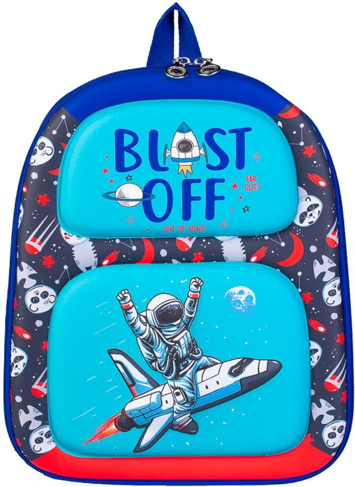 Infantil - Mochila baby alto relevo 12" 55872 - Astronauta"