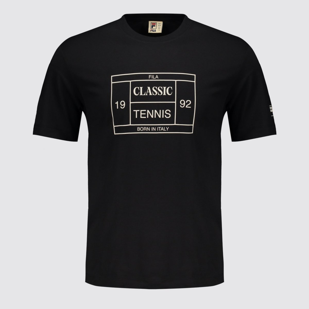 Imagem principal Camiseta Fila Comfort Tennis Union Classics I Preta preto Fila preto