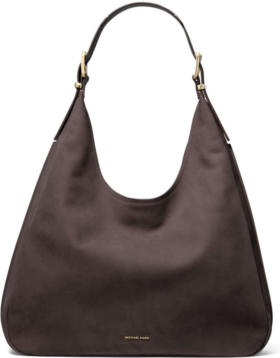 Imagem principal Bolsa De Ombro Nolita Grande De Couro 30F4gy5h3t251 Michael Kors marrom Michael Kors marrom