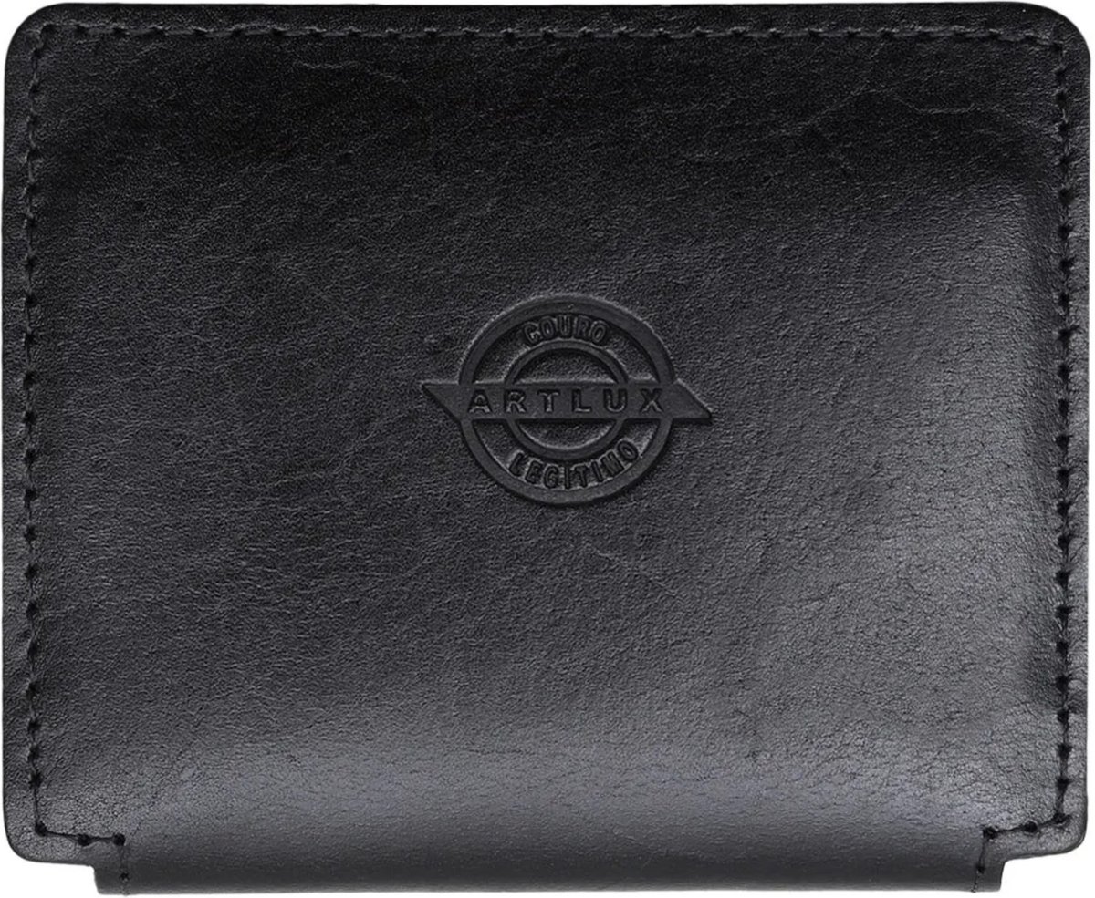 Imagem principal Mini Carteira Slim Porta Cartões e CNH Artlux preto Artlux preto