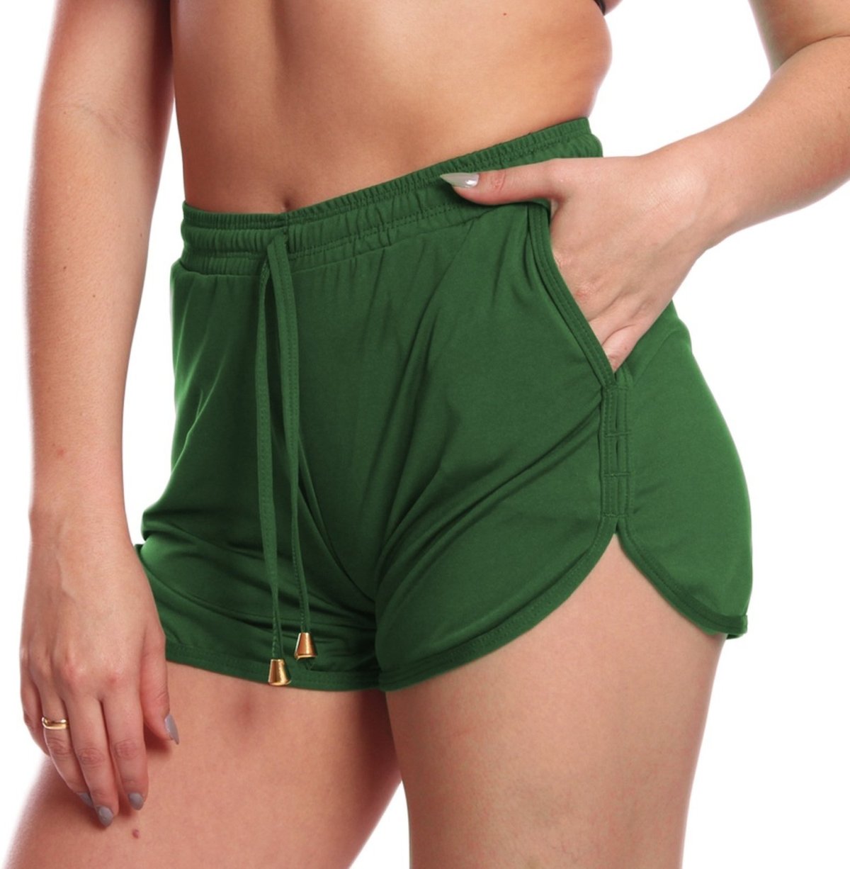 Imagem principal Short Saída Praia Piscina Bolso Academia Corrida FMF preto FMF preto