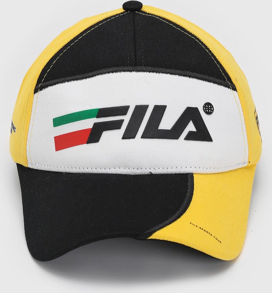 Boné Masculino Fila Sport Style Aba Curva e Preto