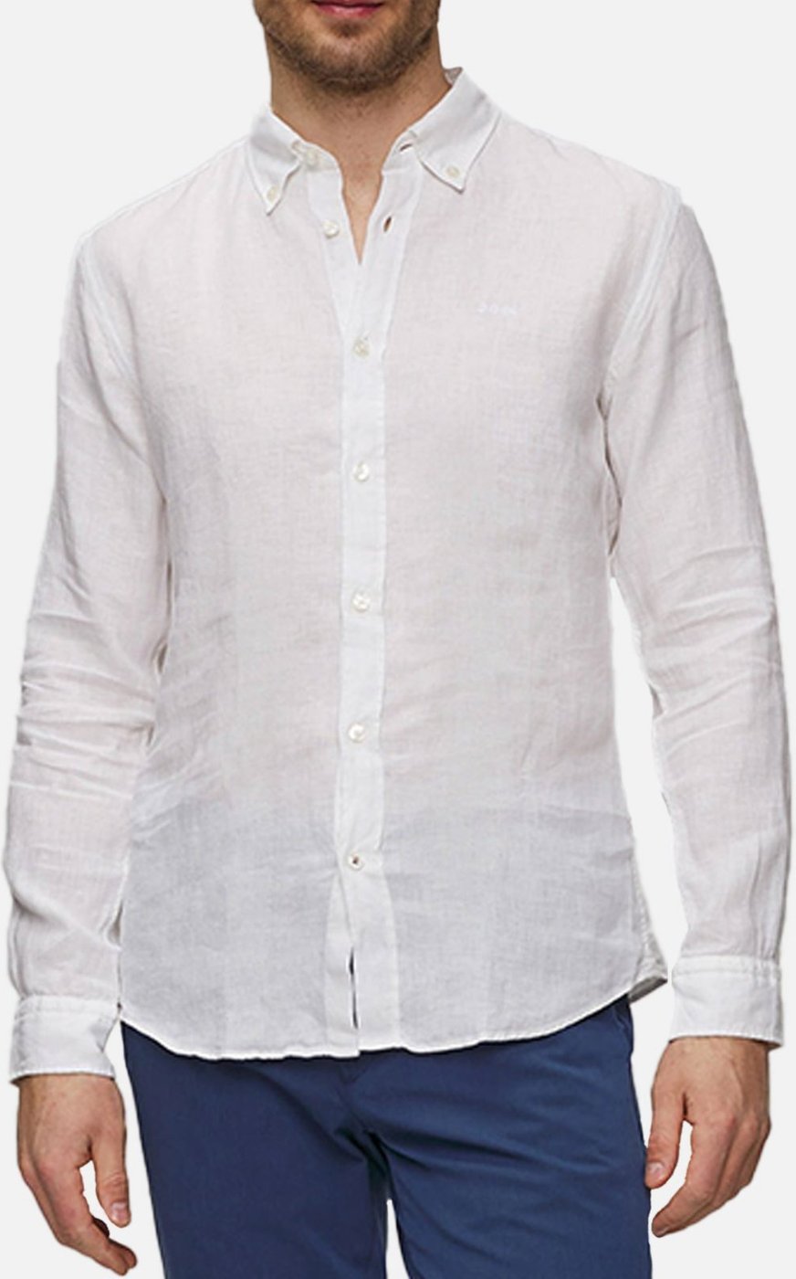 Imagem principal Camisa Hugo Boss Masculina Slim H-ROAN-BD-E-C1-243 Branca branco branco