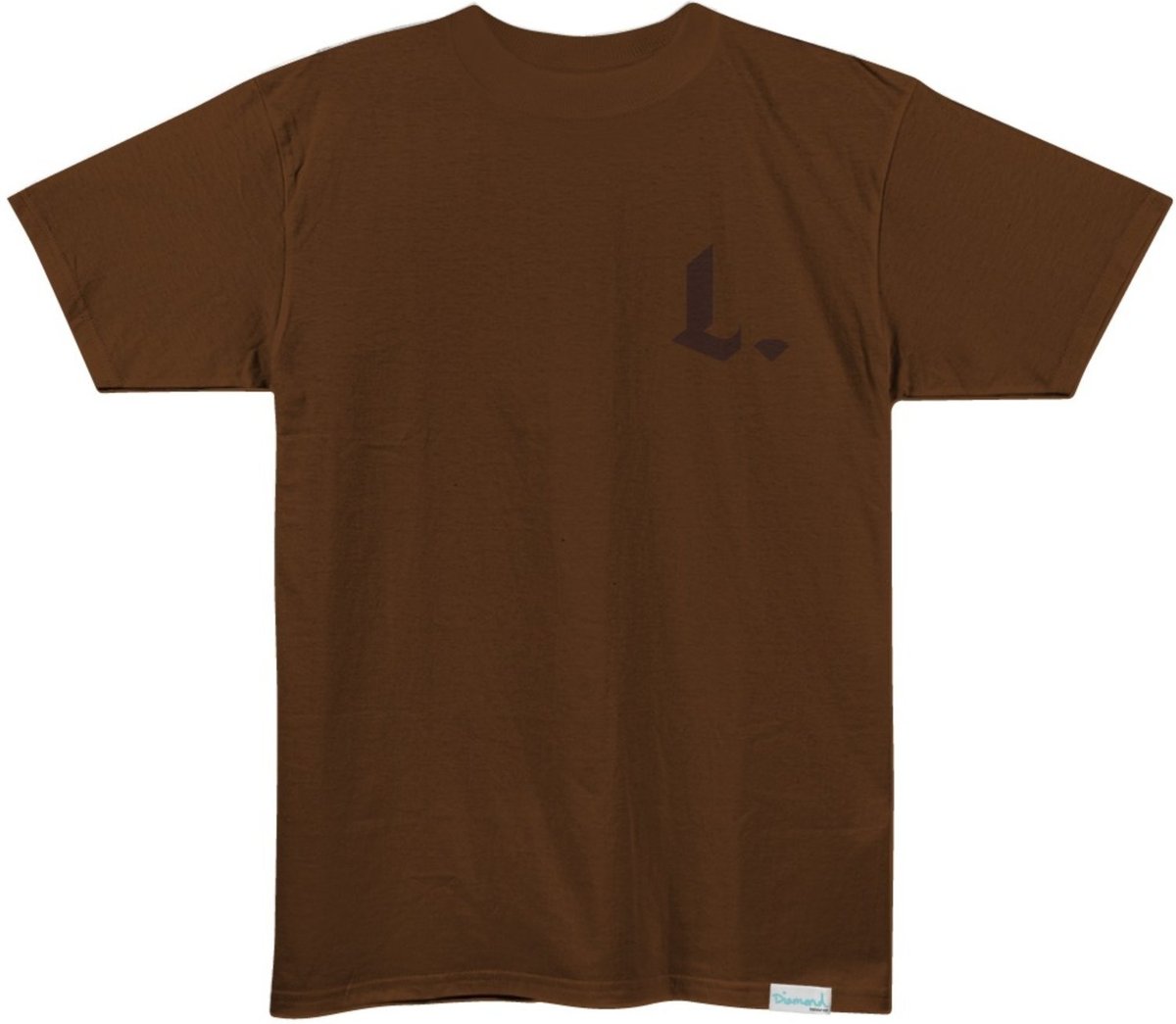 Camiseta Dmnd x Layback L. Tee - CHOCOLATE