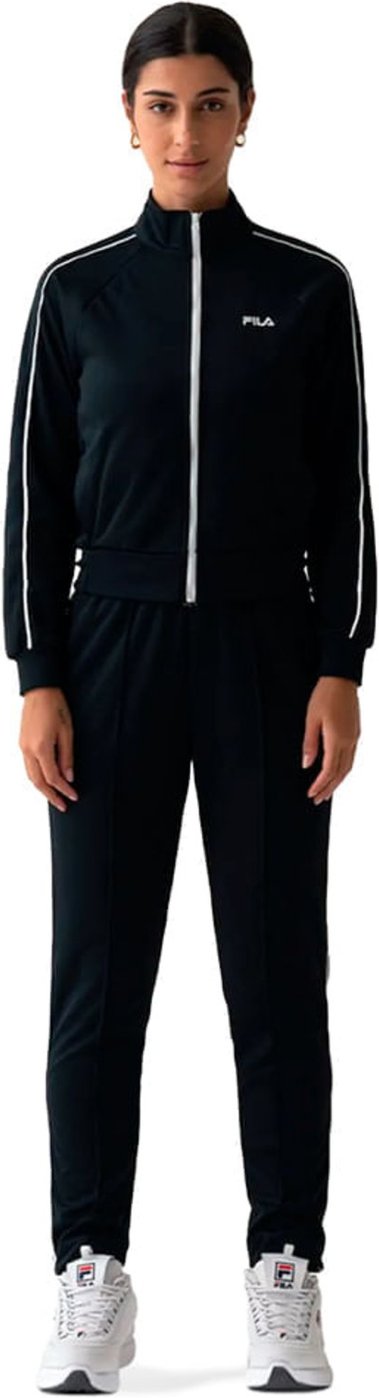 Imagem principal Agasalho Feminino Fila Classic Icon Branco preto Fila preto