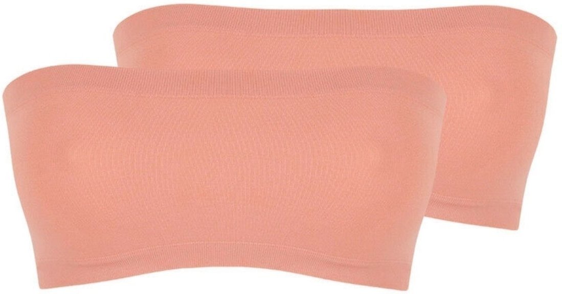 Imagem principal Kit com 2 Top Faixa sem Aro e sem Bojo Trifil 3798 bege TRIFIL bege