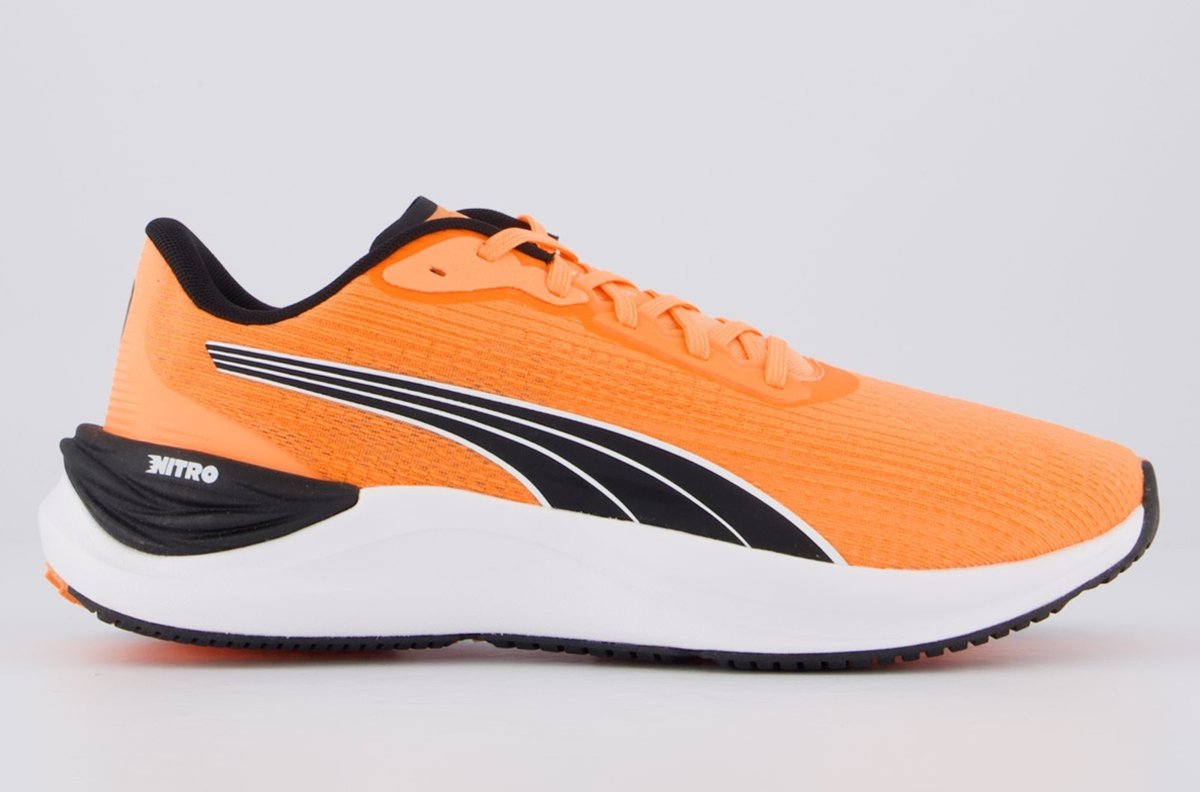 Imagem principal Tênis Puma Electrify Nitro 3 e Preto laranja Puma laranja