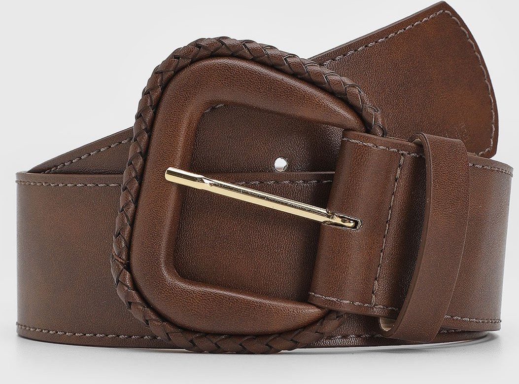 Cinto Feminino Lança Perfume Fivela Trançada