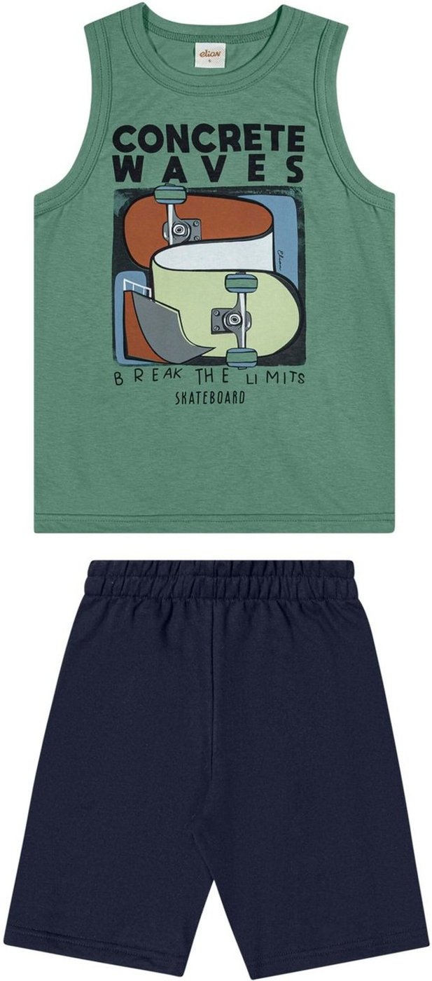 Imagem principal Infantil - Conjunto Menino Estampa Verão Elian verde Elian verde
