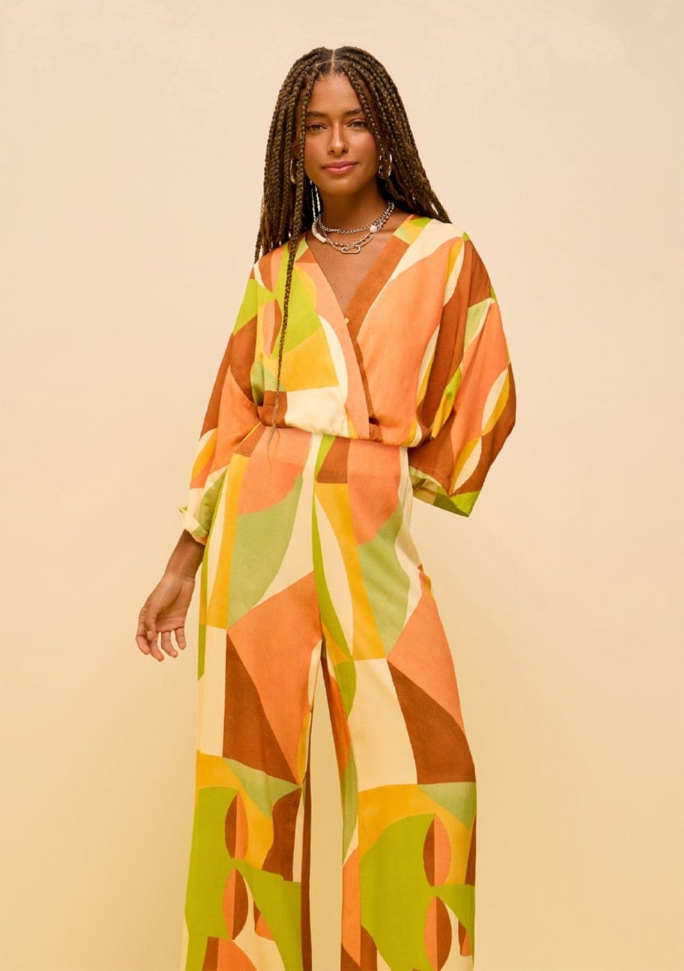 Calça Zinco Pantalona Alta