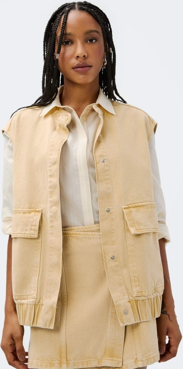 Colete Feminino De Sarja