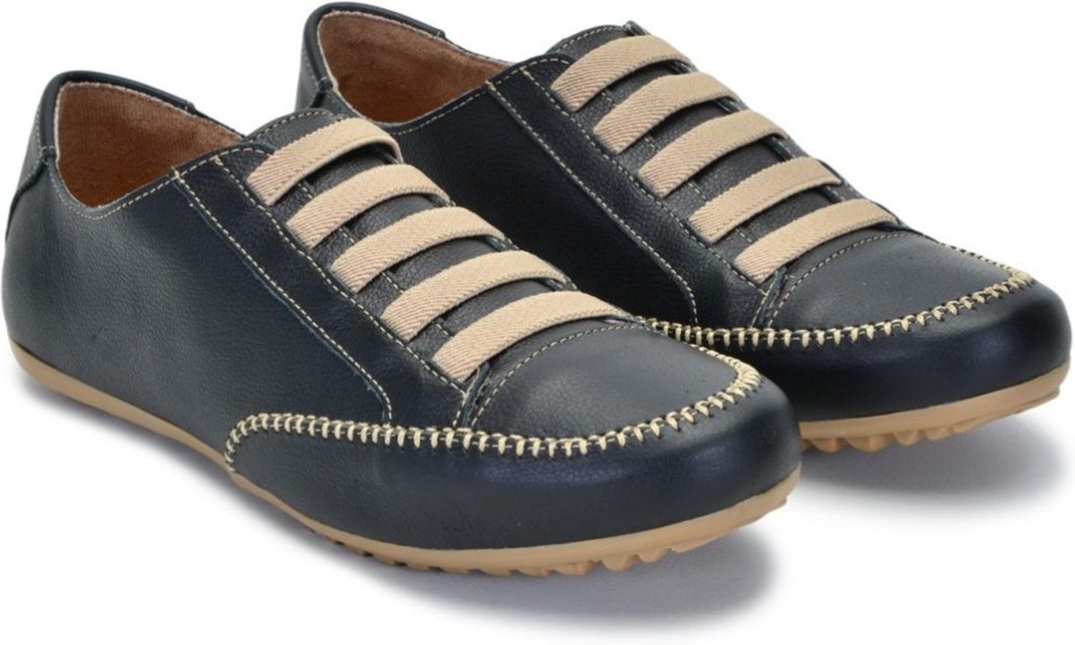 Sapatênis Feminino Confort De Couro