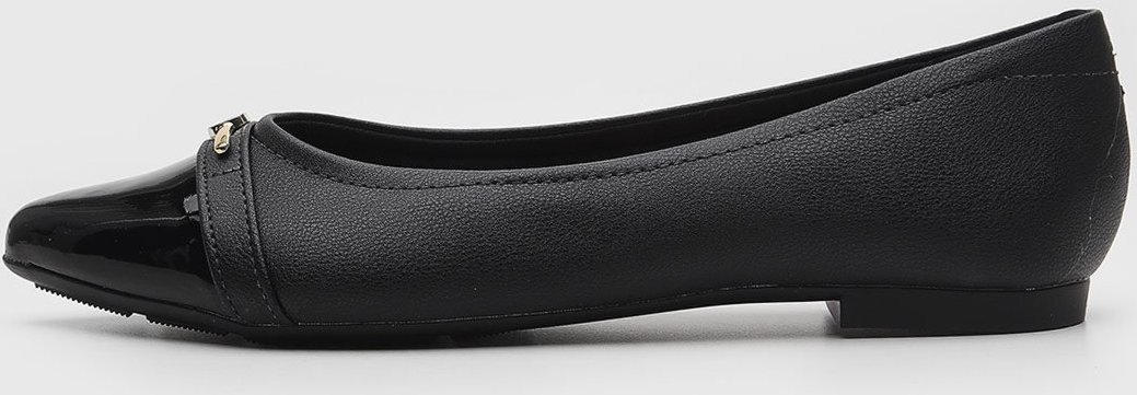 Sapatilha Modare Ponta Verniz Preta