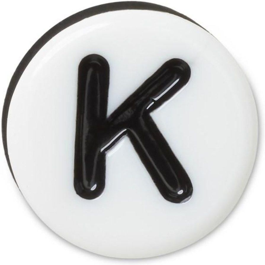 Infantil - Jibbitz™ Letra K Pequena UNICO
