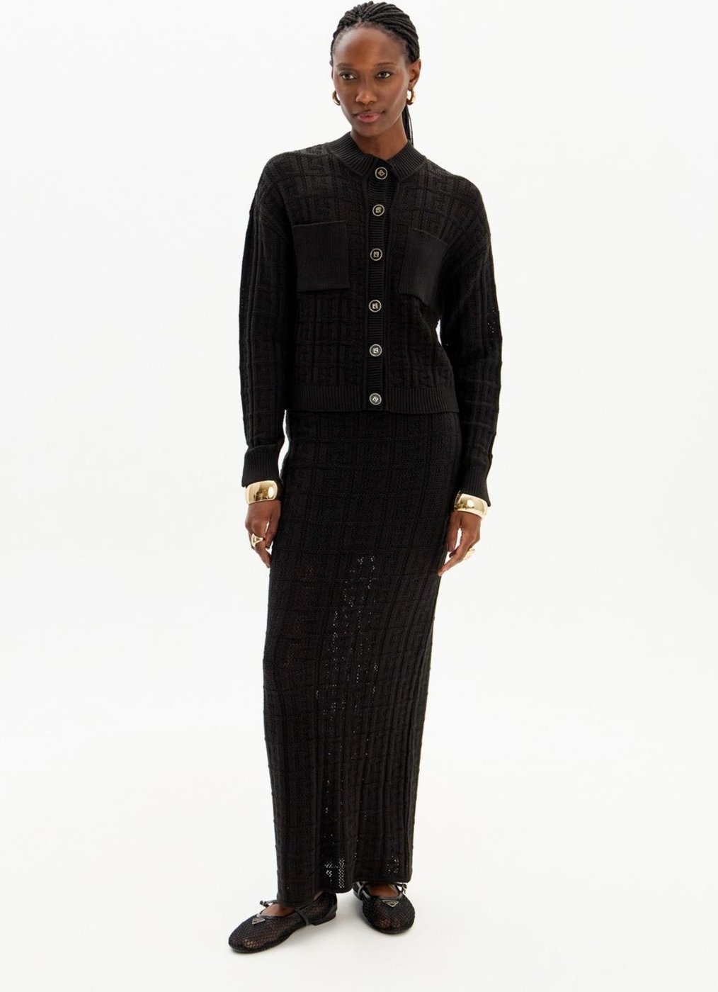 Saia Super Midi Tricot Signature