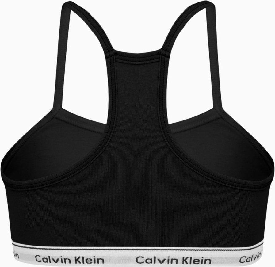 Imagem principal Top Menina Nadador Cotton Carrossel Calvin Klein Underwear Calvin Klein Jeans preto Calvin Klein Jeans preto