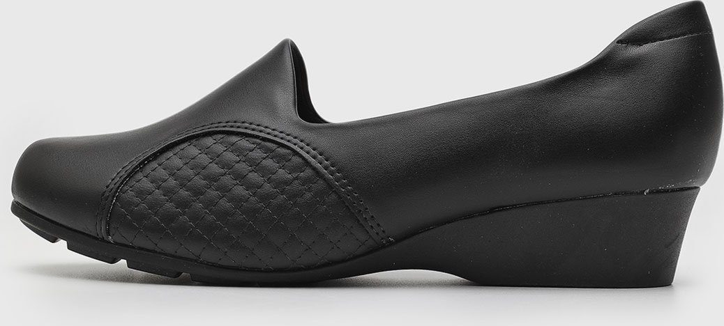 Scarpin Anabela Modare Recorte Matelassê