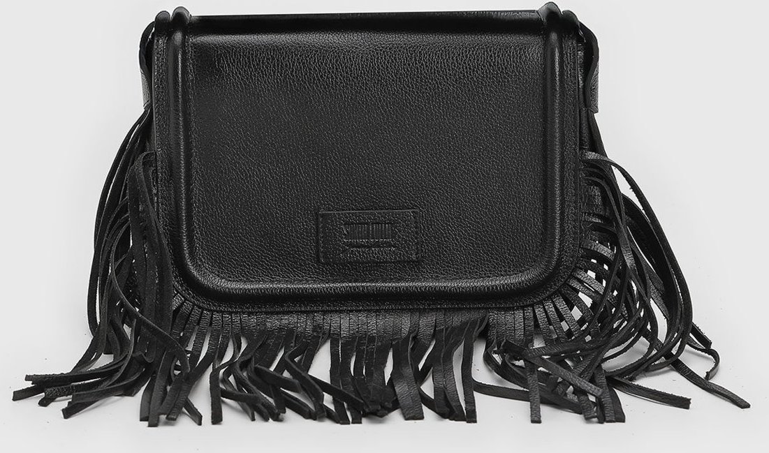 Imagem principal Bolsa Feminina Santa Lolla Franjas Preta preto Santa Lolla preto