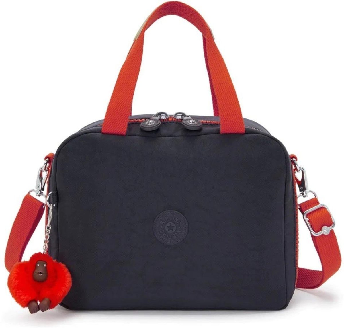 Imagem principal Infantil - Lancheira Kipling Miyo Iron Letter Fun preto Kipling preto