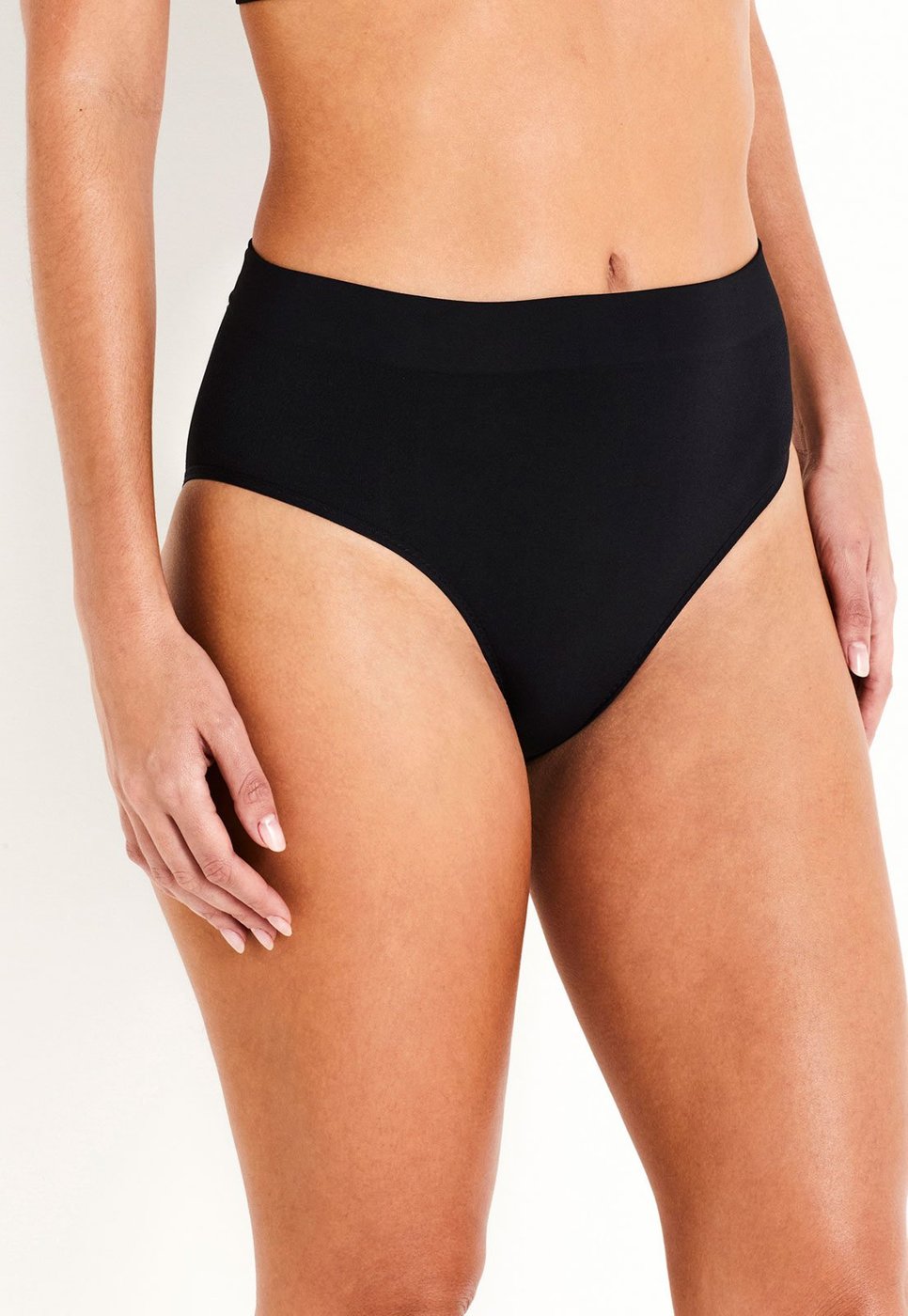 Imagem principal Calcinha Liz Cintura Alta Adaptive Skinbreez Preta preto Liz preto