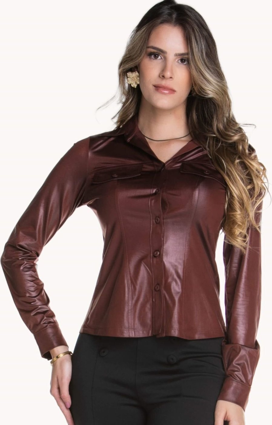 Imagem principal CAMISA CIRRÊ Chocolate Art Livre preto Art Livre preto