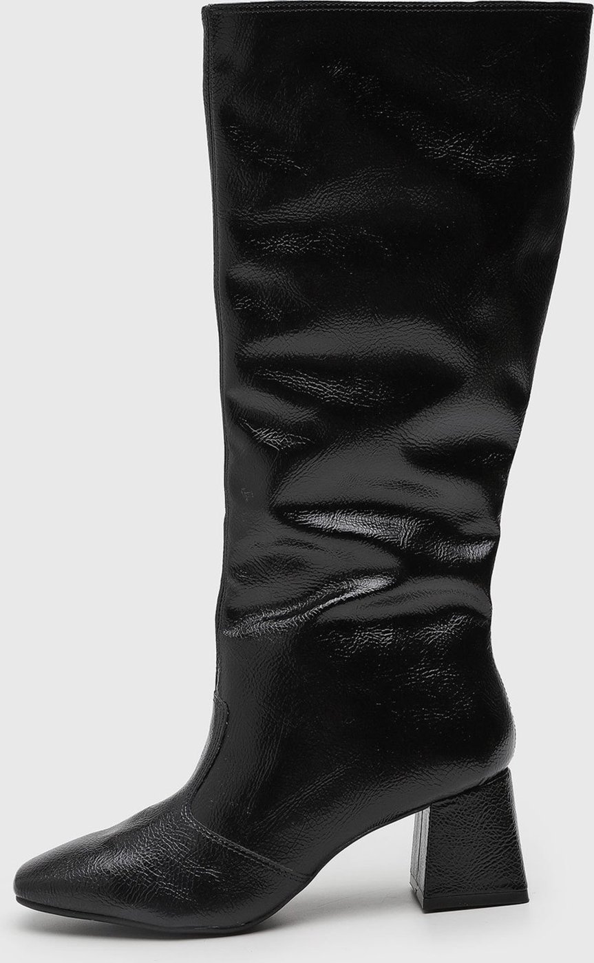 Imagem principal Bota Feminina cê Salto Quadrado Preta BEBECÊ preto BEBECÊ preto