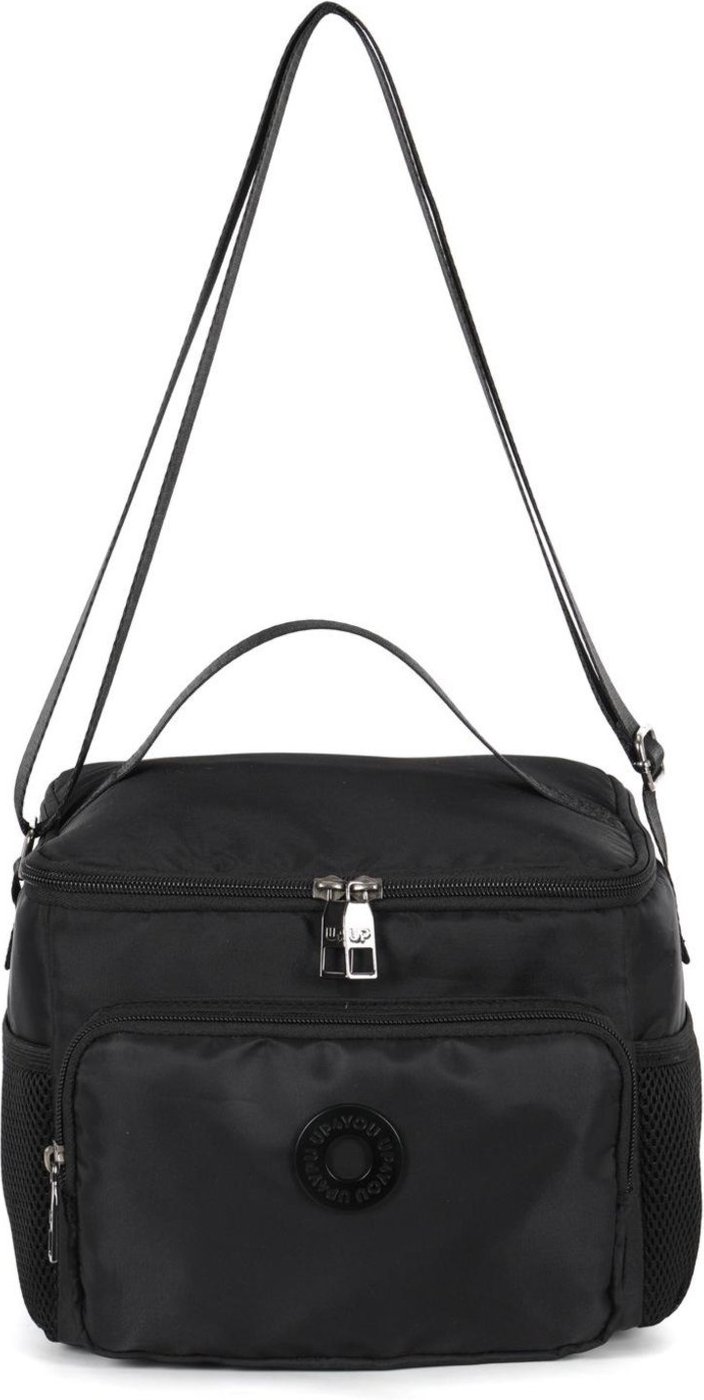 Imagem principal Infantil - Lancheira Casual Média Transversal Náilon com Bolso Up4you cinza cinza