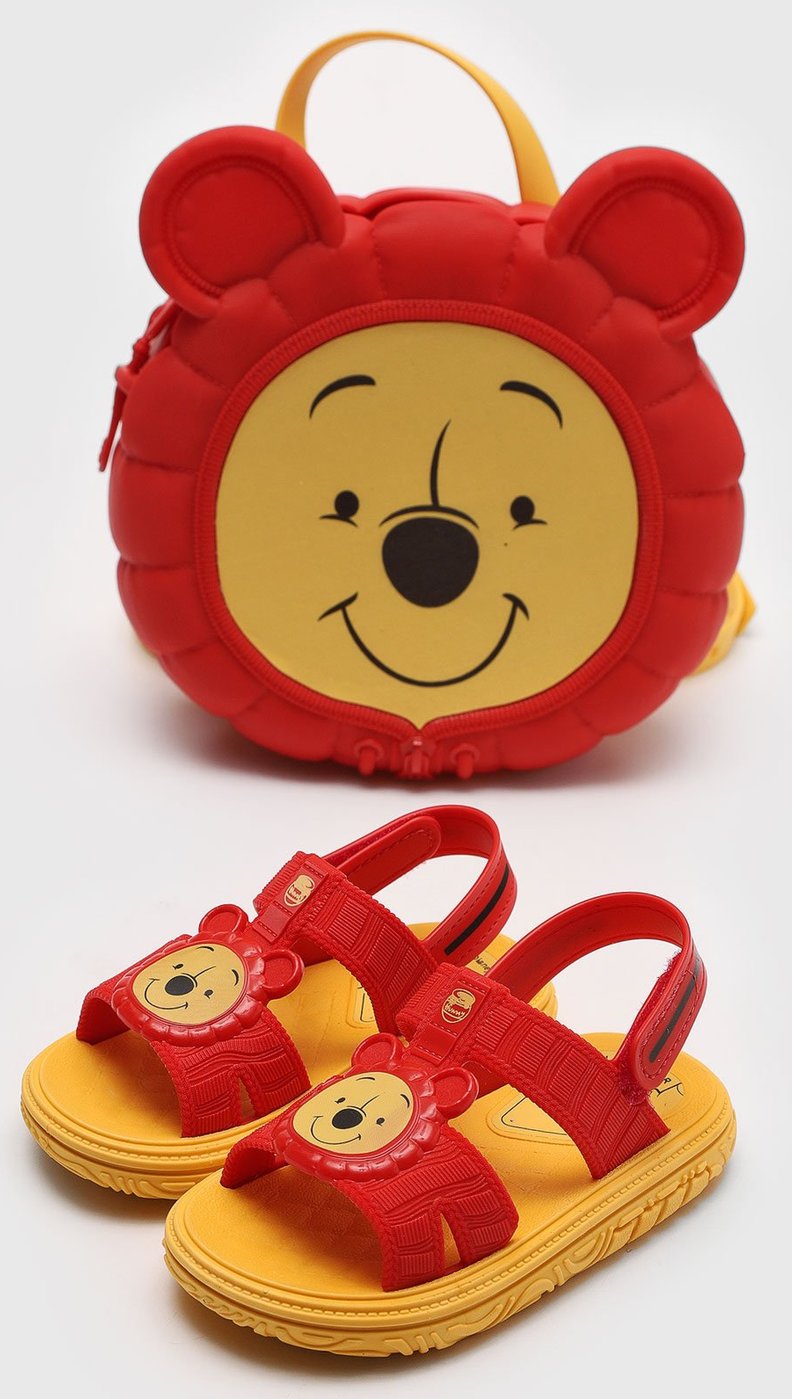Imagem principal Infantil - Sandália Grendene Disney Ursinho Pooh Vermelha GRENDENE KIDS vermelho GRENDENE KIDS vermelho