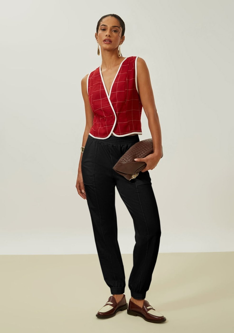 Calça Maria Valentina Jogging Alta