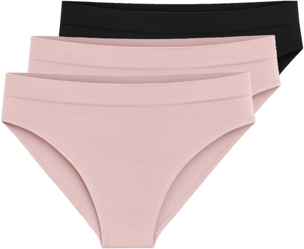 Imagem principal Kit com 3 Calcinhas Biquíni Liz 70222 bege Liz bege