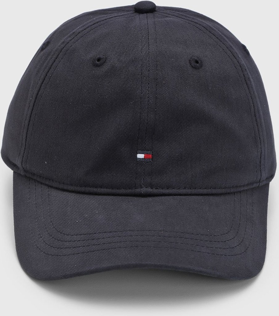 Boné Feminino Tommy Hilfiger Logo Bordado Azul-Marinho